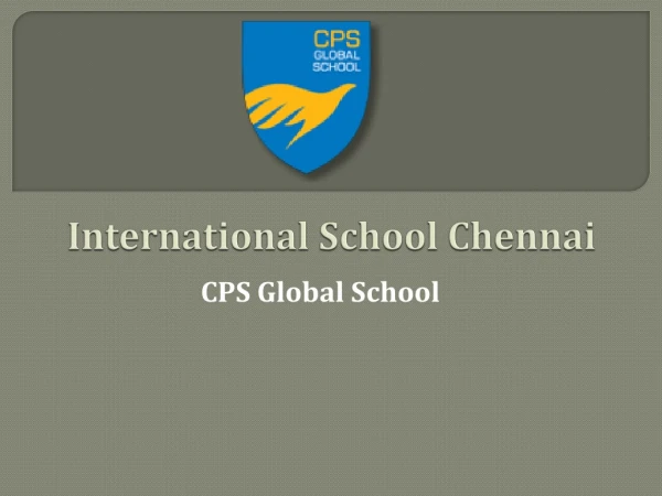 International School Chennai