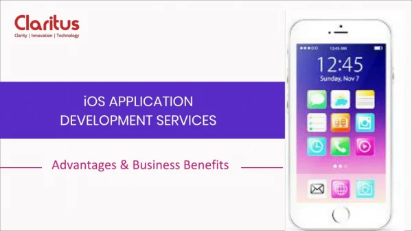 Complete Overview Of IOS Application Development Services