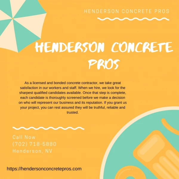 Henderson Concrete Pros