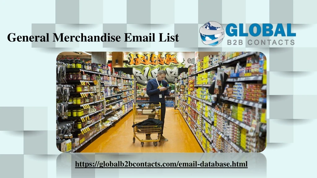 general merchandise email list