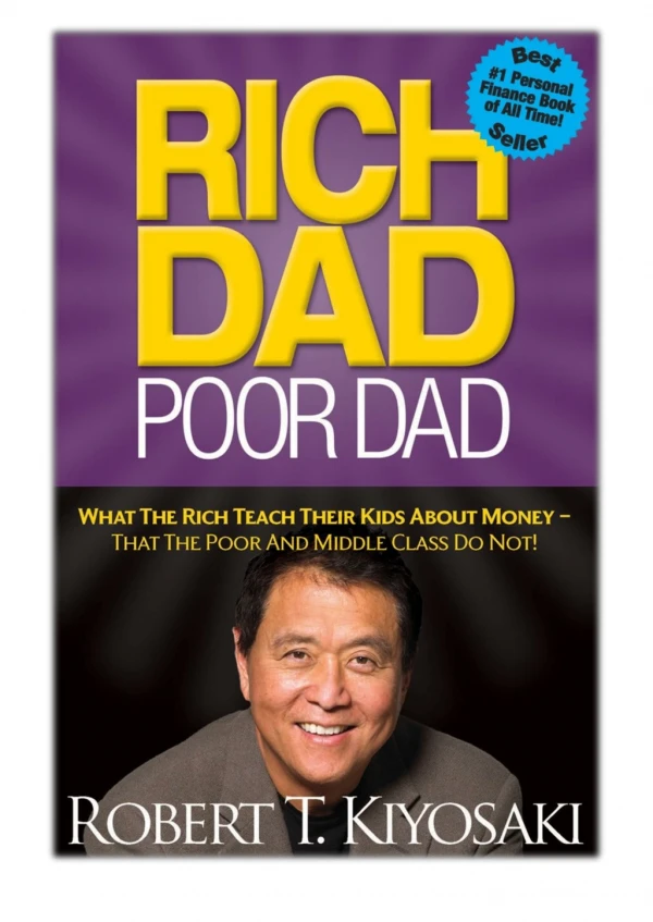[PDF] Free Download Rich Dad Poor Dad By Robert T. Kiyosaki