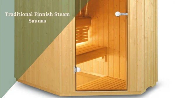 Traditional Finnish Steam Saunas
