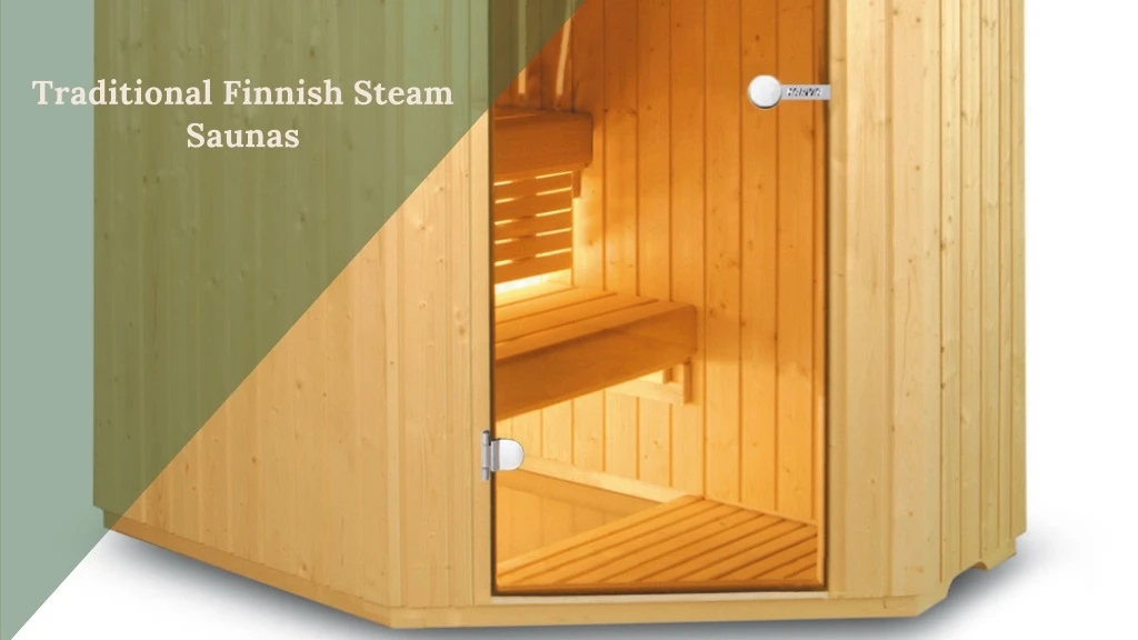 traditional finnish steam saunas