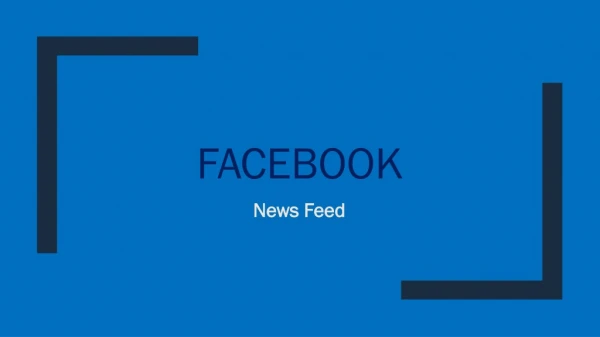 facebook newsfeed