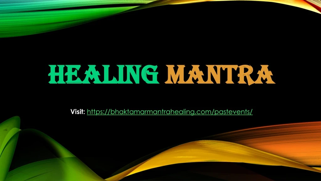 healing mantra