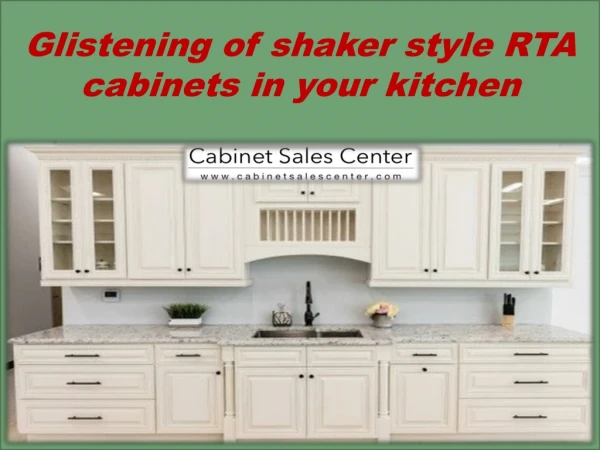 Shaker Style rta Cabinets | Cabinet Sales Center
