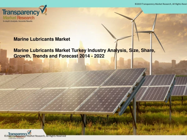 marine lubricants market marine lubricants market