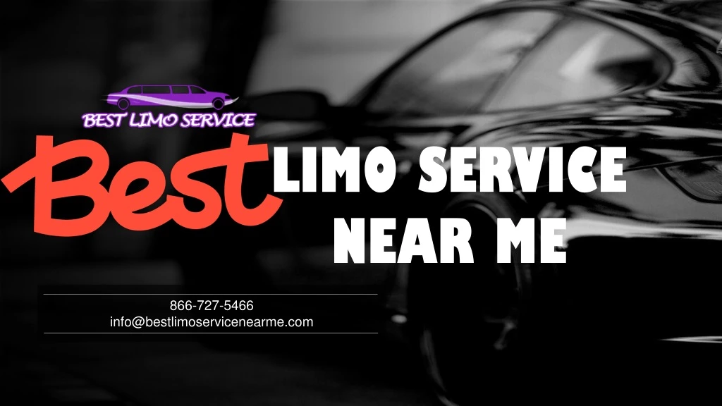 limo service near me