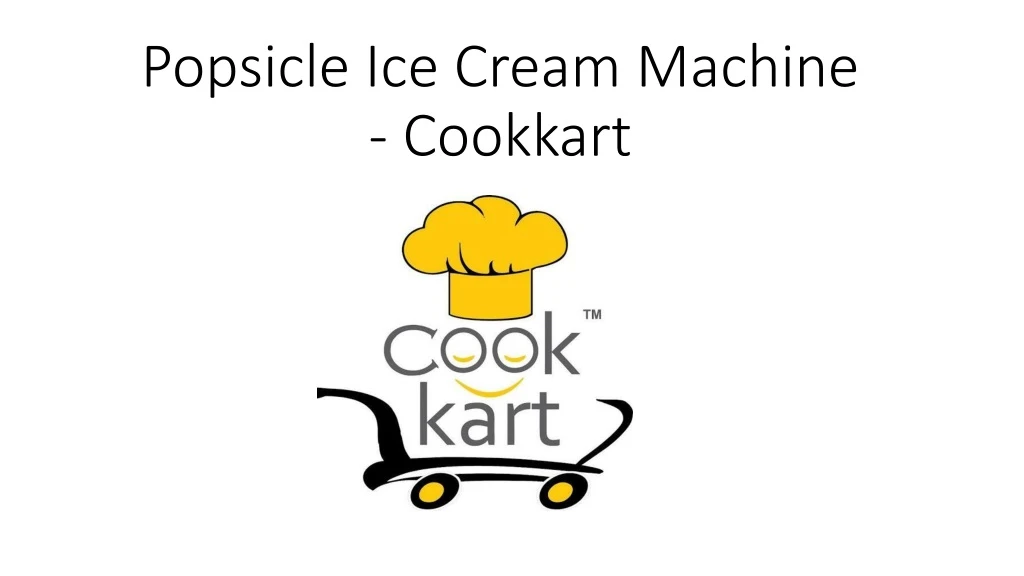 popsicle ice cream machine cookkart