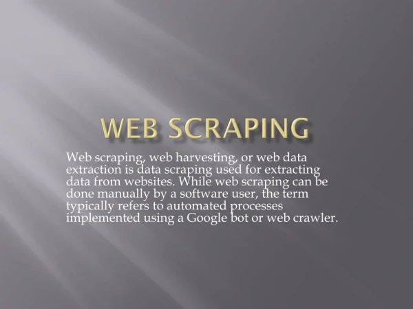 Web Scraping Tools - Data Sunday