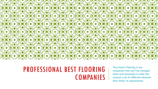 Luxury Flooring Companies Peoria AZ