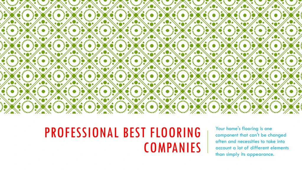 professional best flooring companies