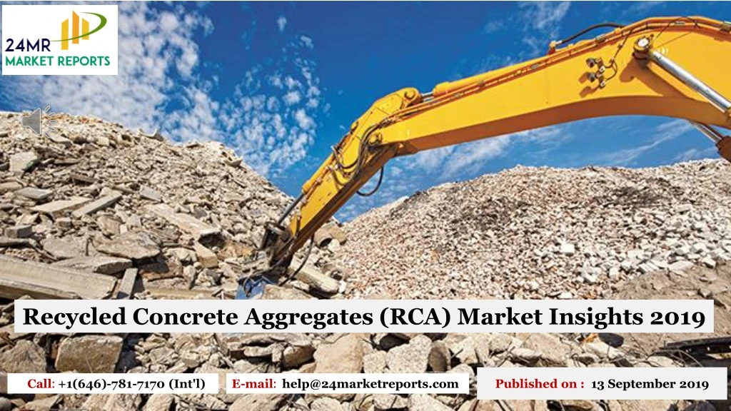 recycled concrete aggregates rca market insights
