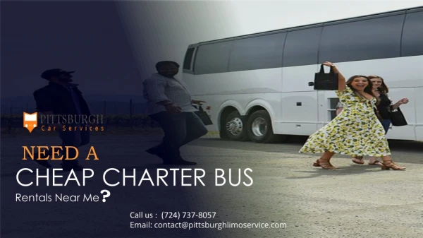 Charter Bus Rental Near Me