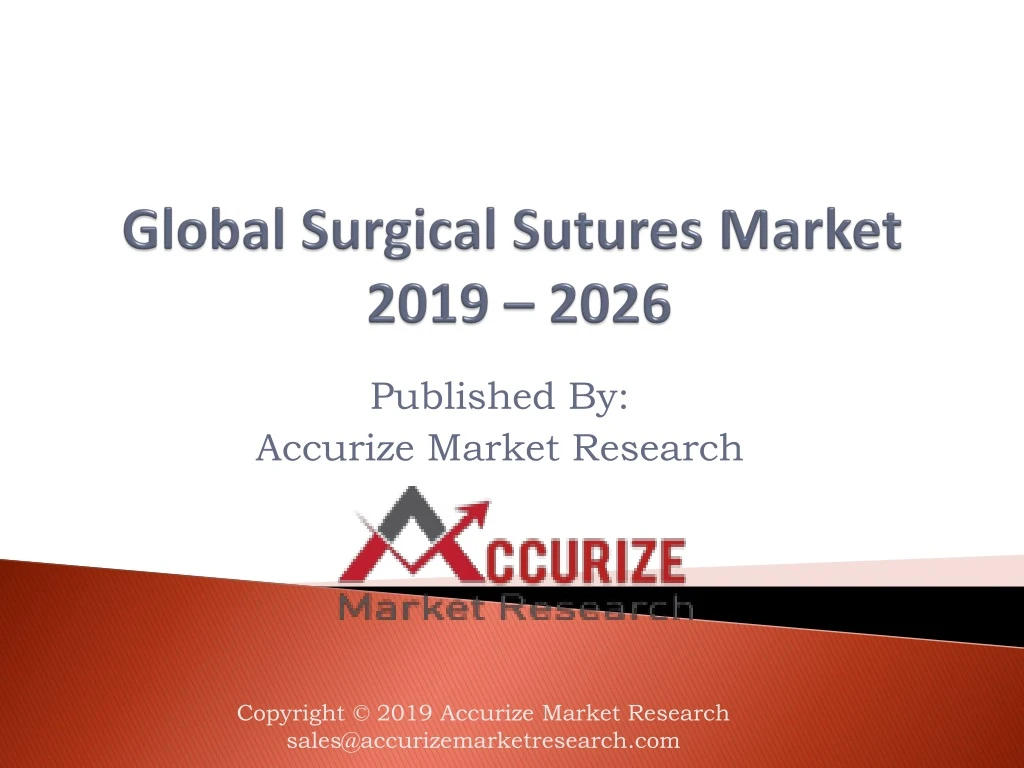 global surgical sutures market 2019 2026