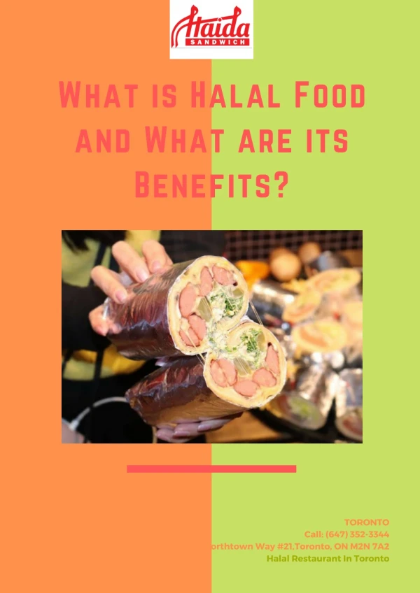 What is Halal Food and What are its Benefits?