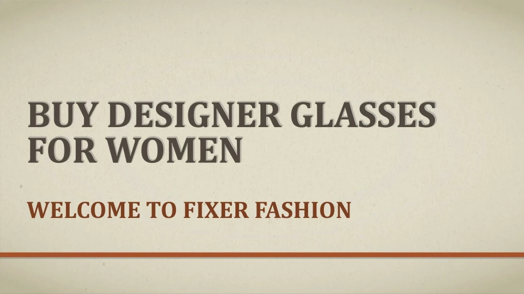buy designer glasses for women