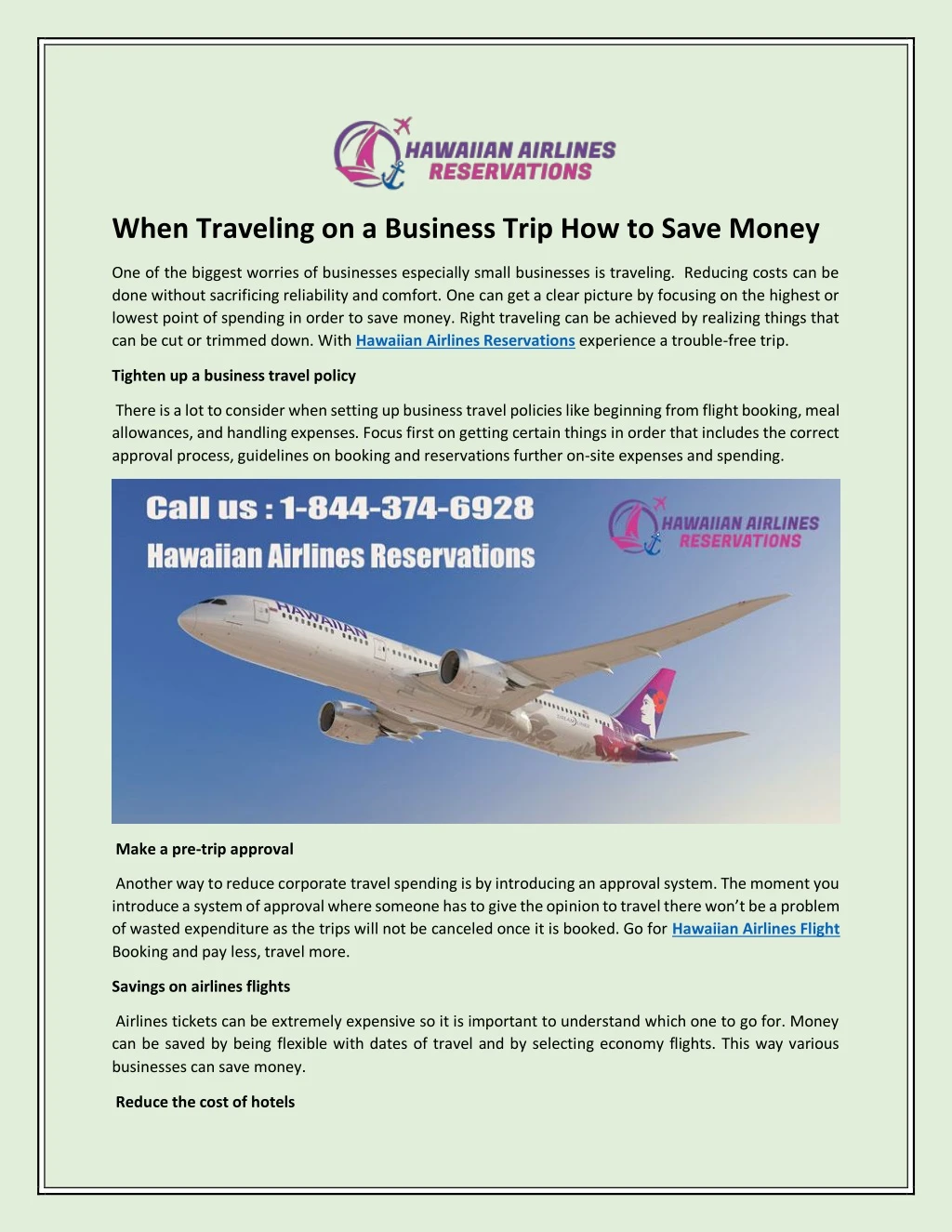 when traveling on a business trip how to save