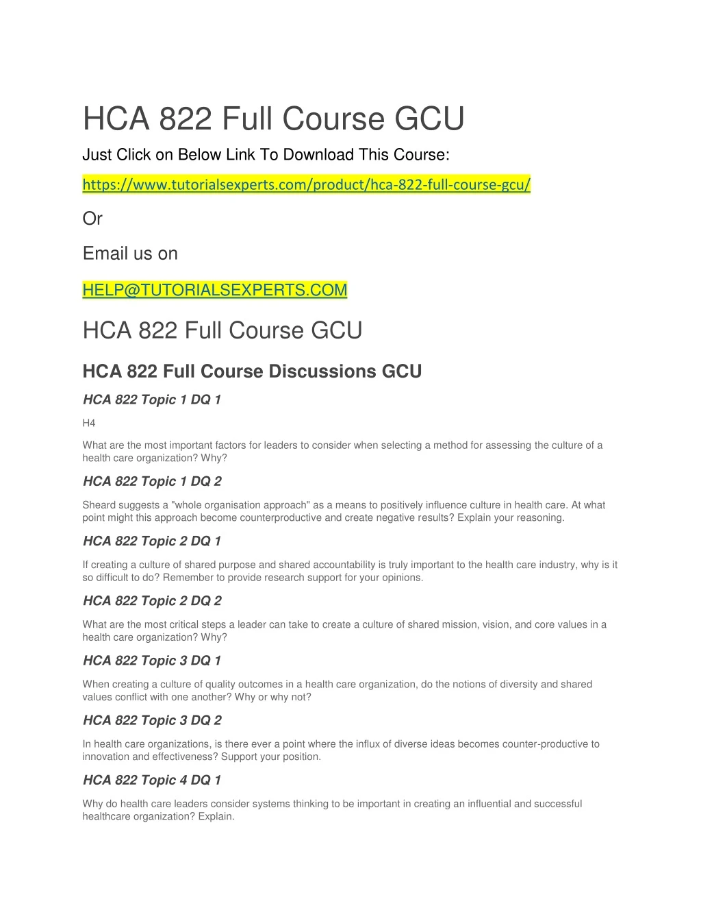 hca 822 full course gcu just click on below link