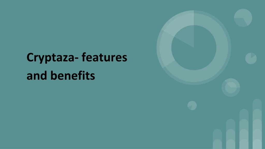 cryptaza features and benefits