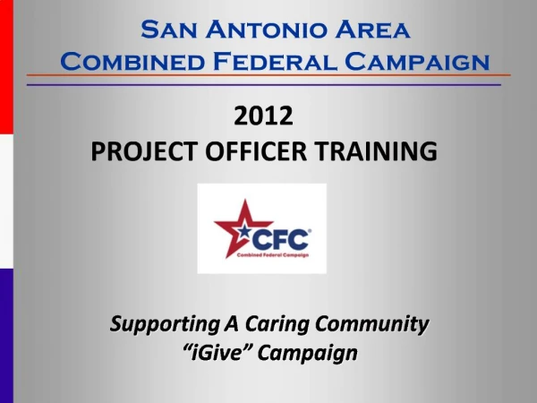 San Antonio Area Combined Federal Campaign