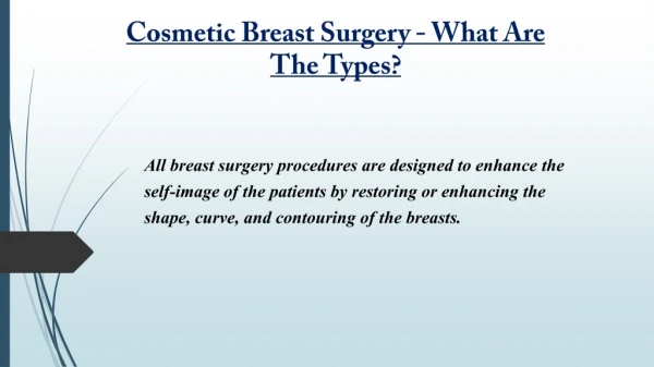 Denver Breast Surgery