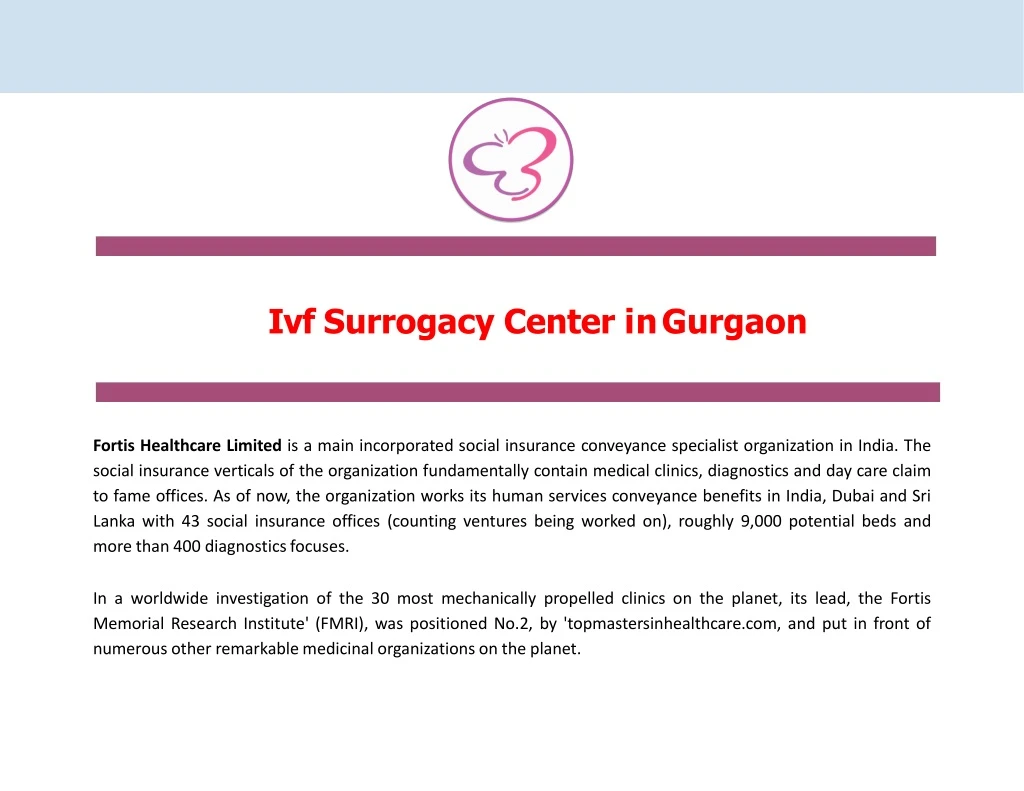 ivf surrogacy center in gurgaon