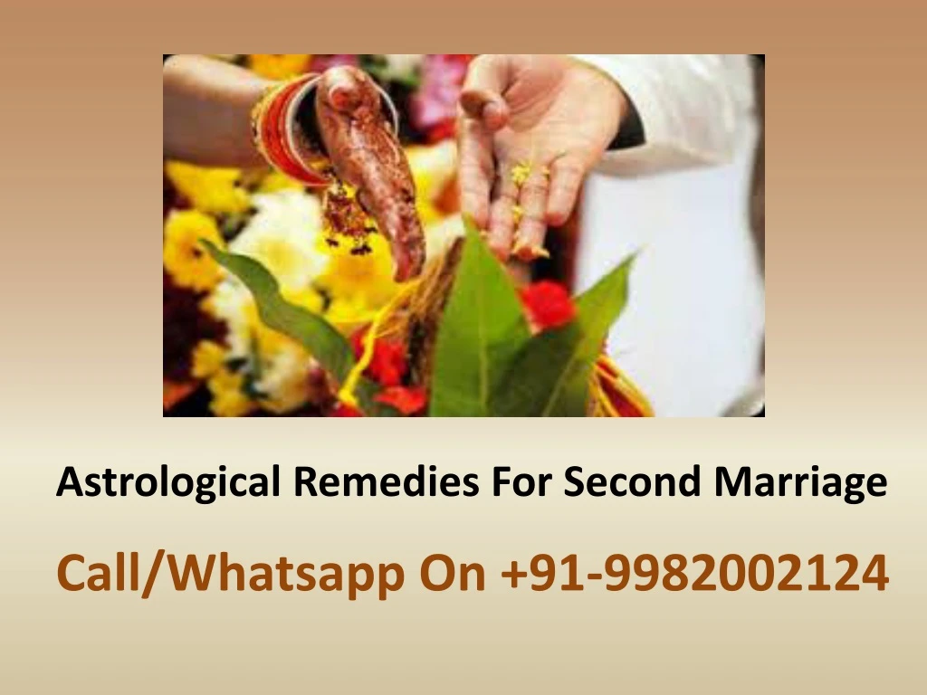 astrological remedies for second marriage