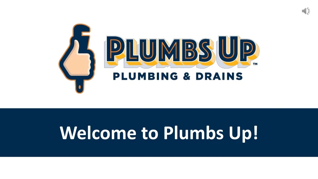welcome to plumbs up