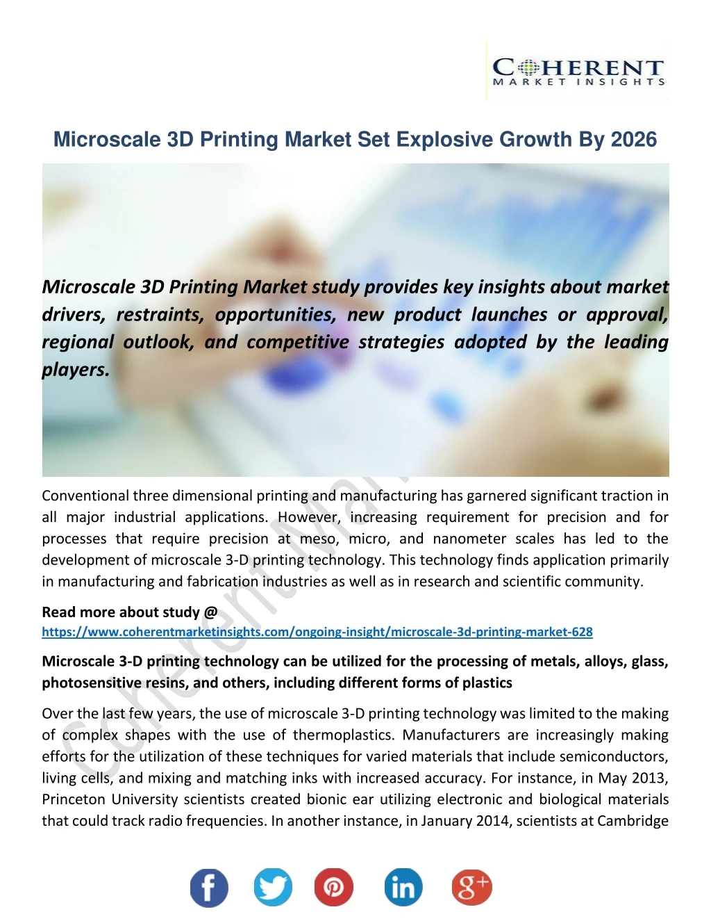 microscale 3d printing market set explosive