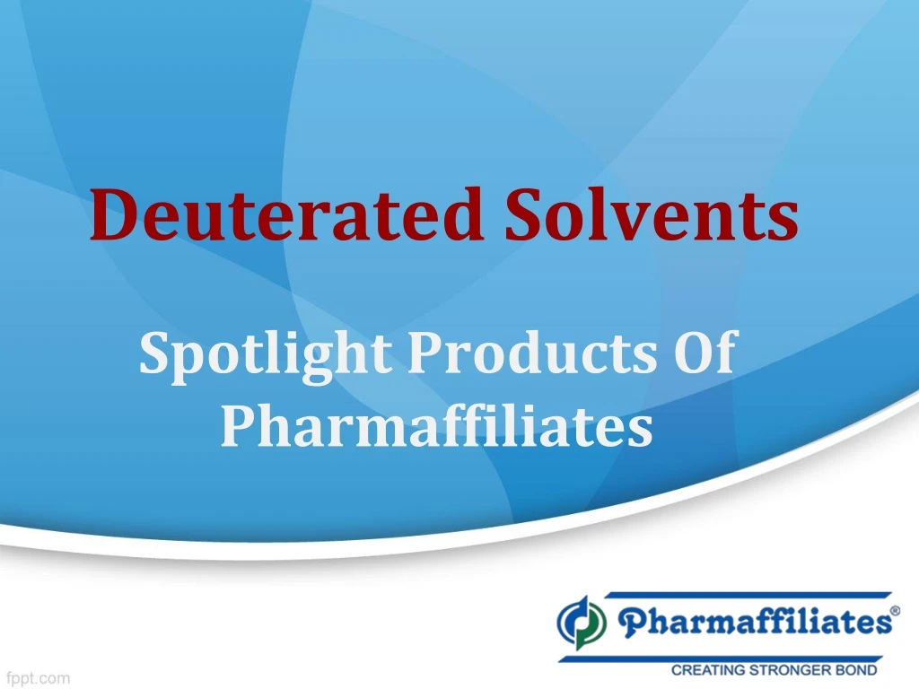 deuterated solvents