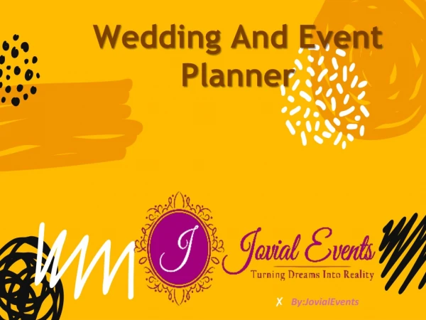 Jovial Events: Wedding Venue in Dubai, Affordable Wedding Venues