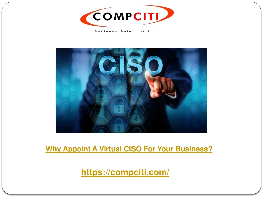 why appoint a virtual ciso for your business