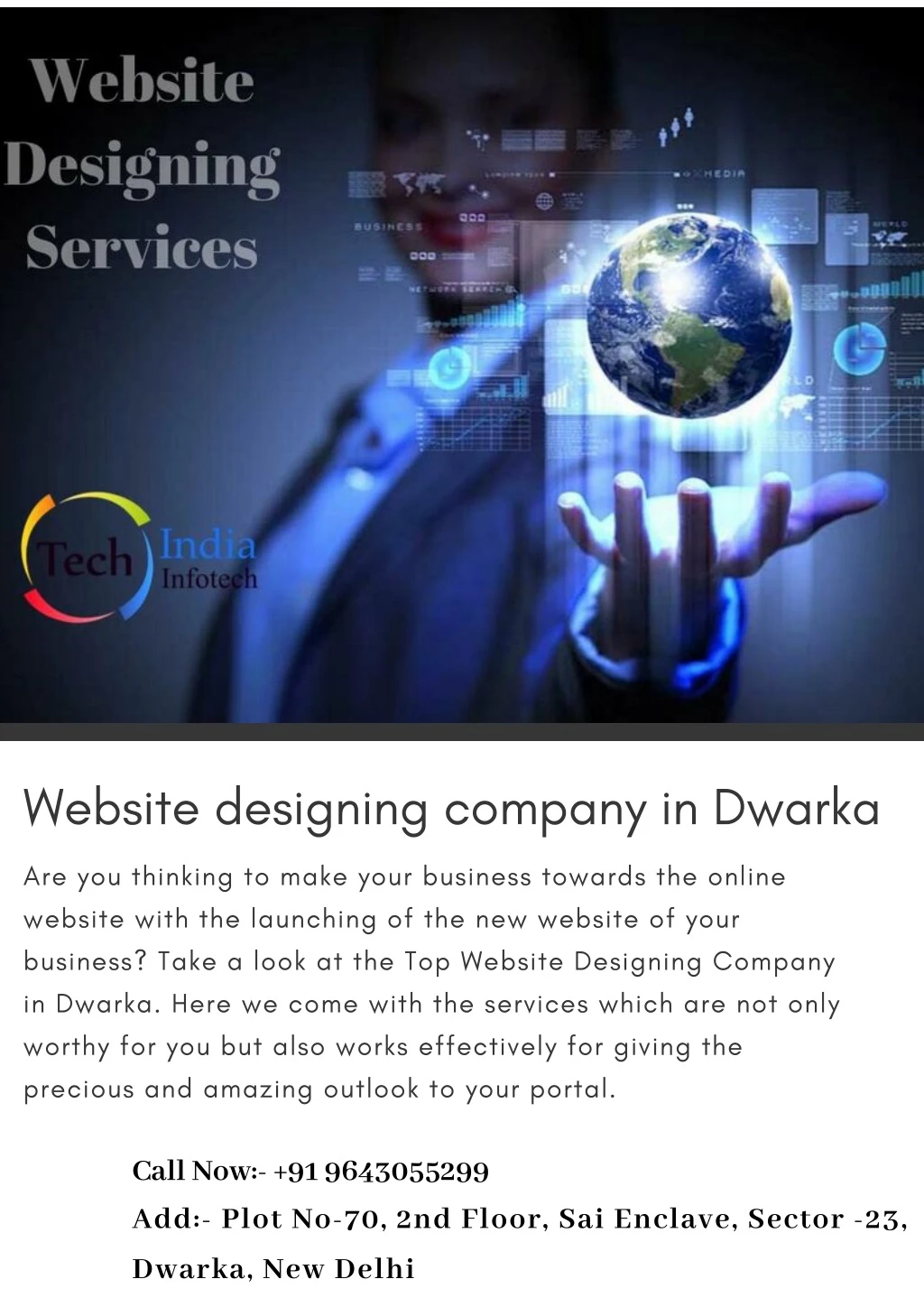 website designing company in dwarka