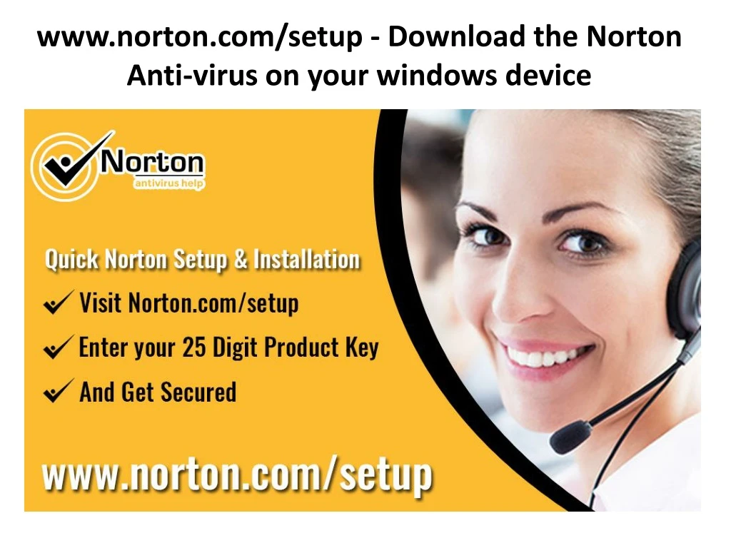 www norton com setup download the norton anti virus on your windows device