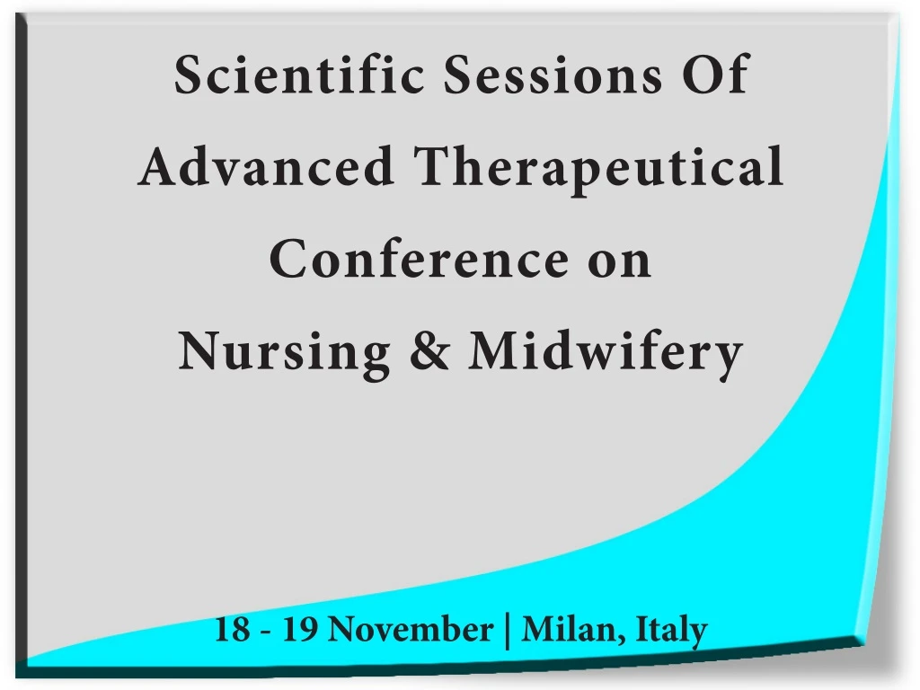 scientific sessions of advanced therapeutical