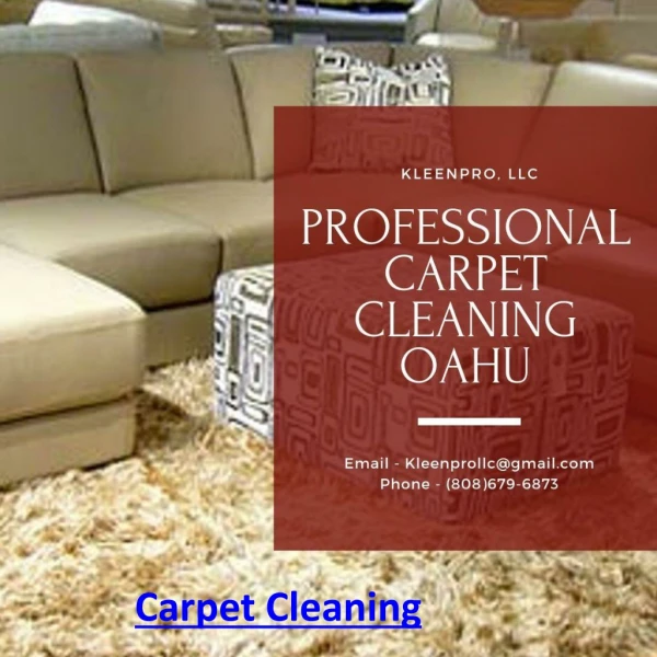 carpet cleaning