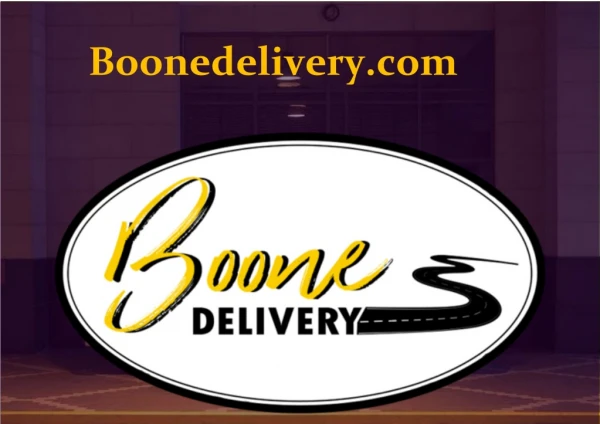 Boone takeout