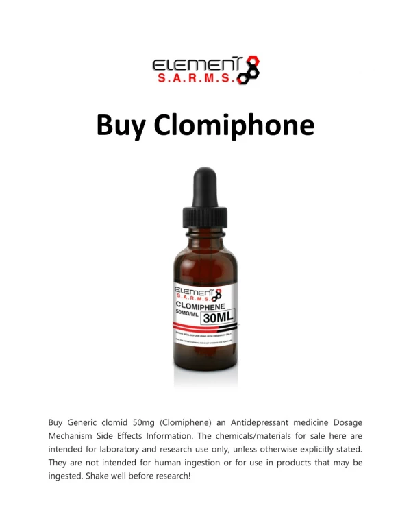 Buy Clomiphone