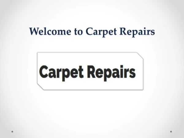 Carpet Repairs Auckland - Fix Carpets Repairing Services