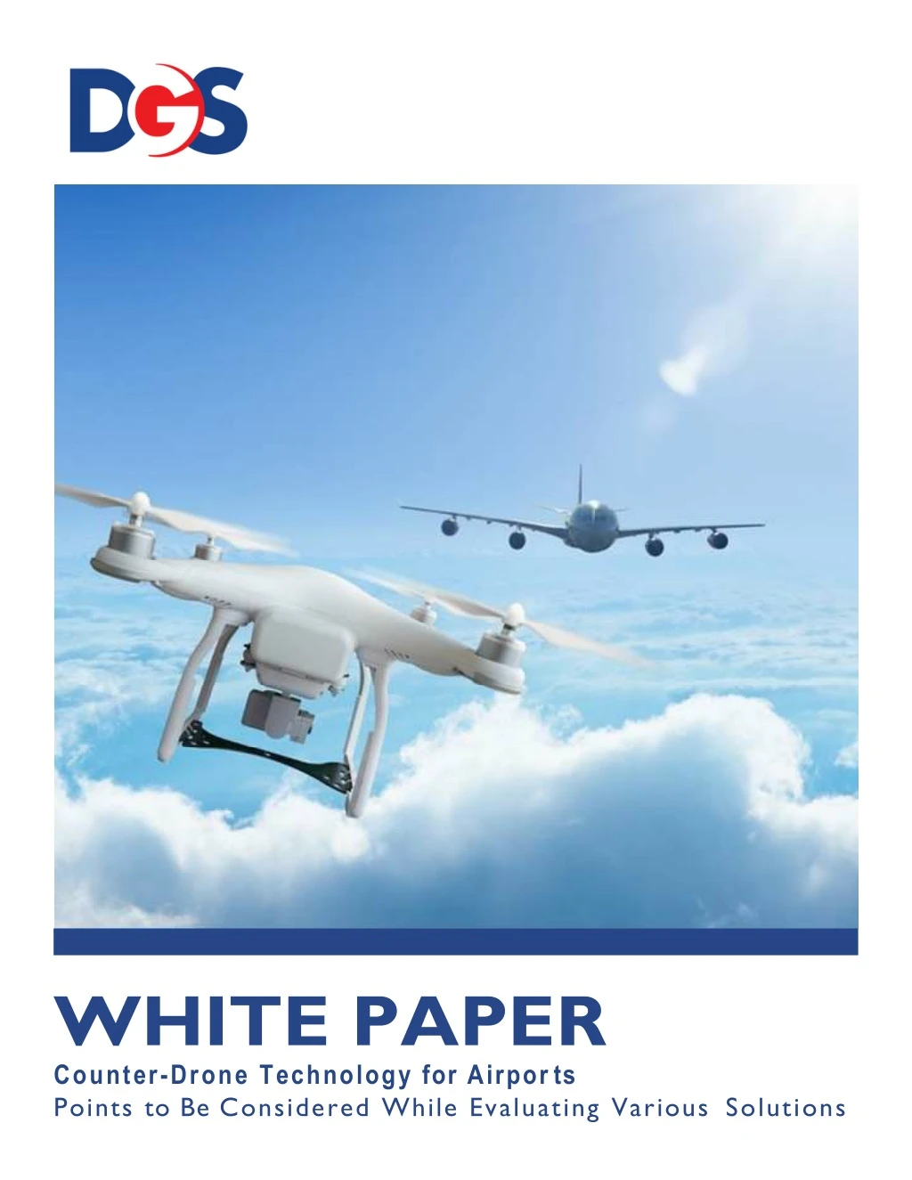 white paper counter drone technology for airpor