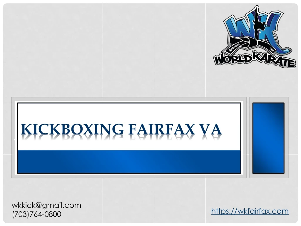 kickboxing fairfax va