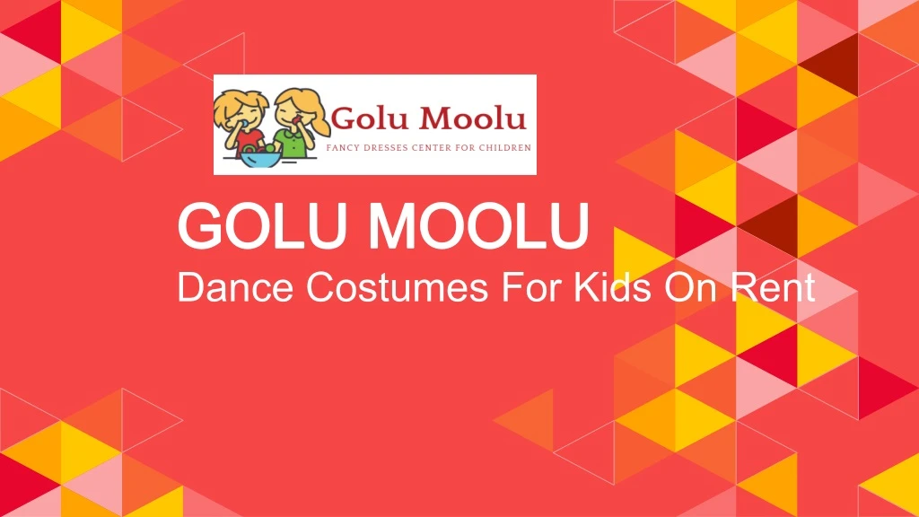 golu moolu dance costumes for kids on rent