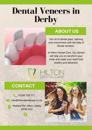 Dental Veneers in Derby - slide 1