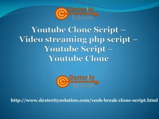 Youtube Clone Script
