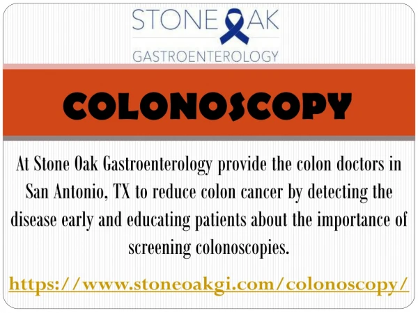 Colonoscopy San Antonio Colon Doctor |
