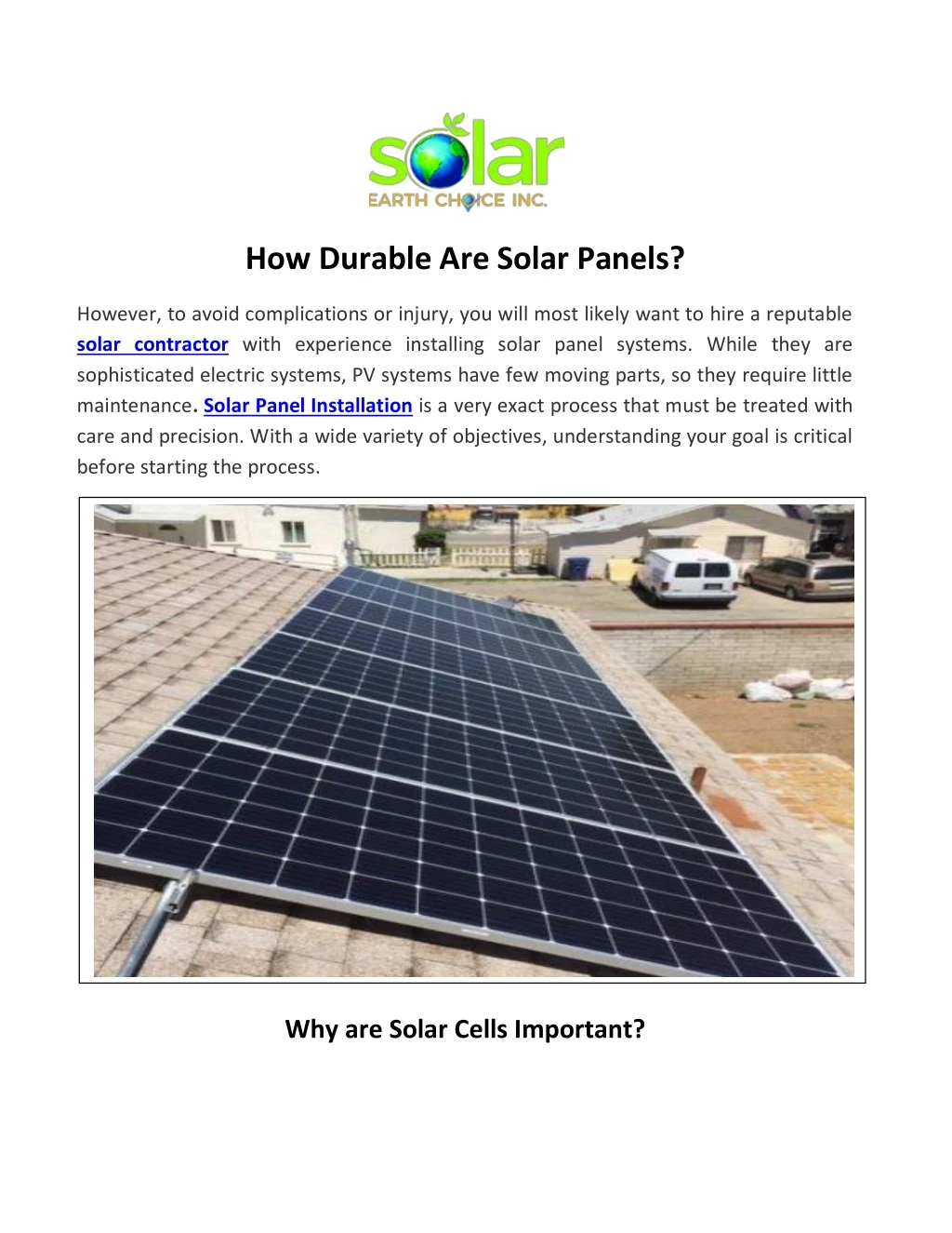 how durable are solar panels