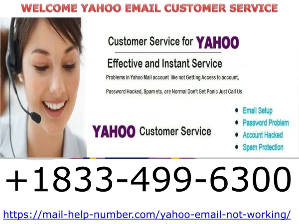 Yahoo Support 1833-499-6300 Yahoo Customer support Phone Number