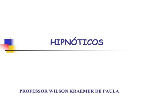 PROFESSOR WILSON KRAEMER DE PAULA