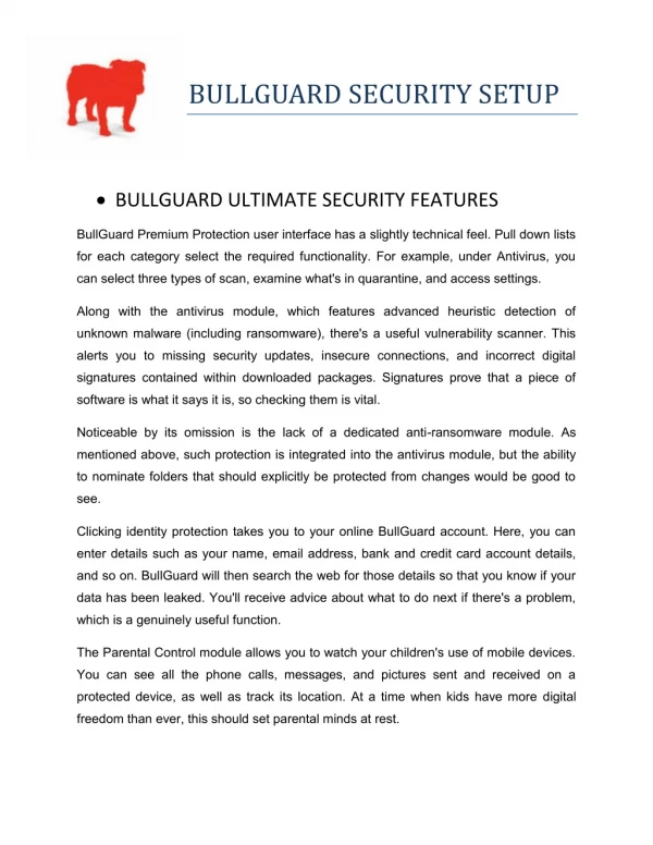 Bullguard Internet Security | Bullguard Download | Bullguard Login